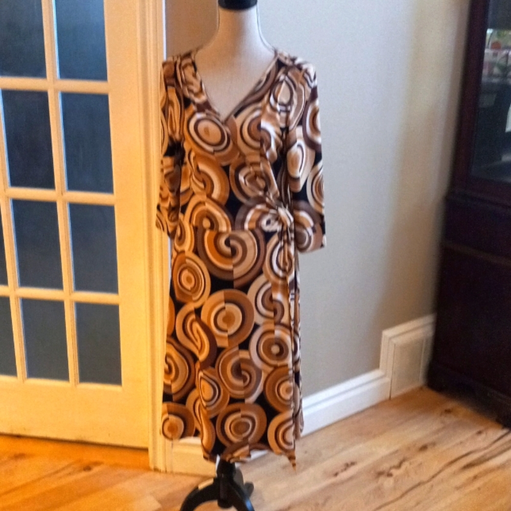 Wrap round dress